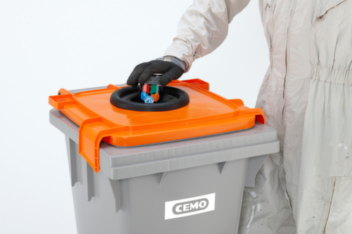 Cemo Récipient de collecte des bombes aérosols, capacité 120 l