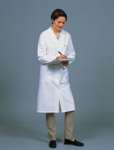 Veste de travail pour dames, blanc, taille 44