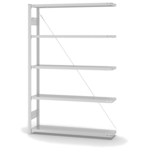 hofe Système de rayonnages sans vis dans une construction mi-lourde, hauteur x largeur x profondeur 2000 x 1310 x 335 mm, 5 tablettes