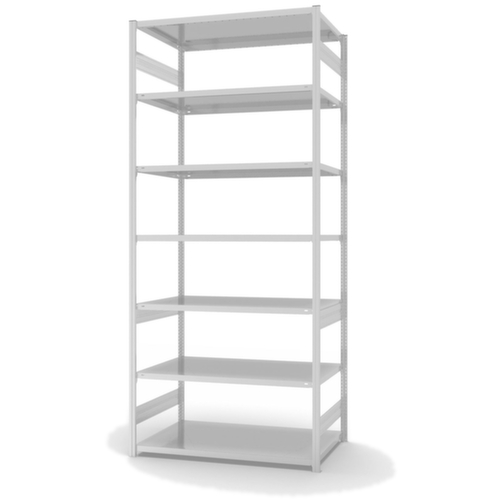 hofe Rayonnage à traverses type standard, hauteur x largeur x profondeur 3000 x 1360 x 835 mm, 7 tablettes