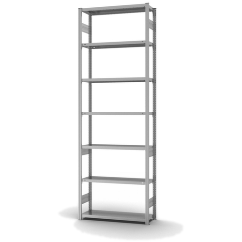 hofe Rayonnages enhofe treillis dans les constructions mi-lourdes, hauteur x largeur x profondeur 3000 x 1060 x 335 mm, 7 tablettes