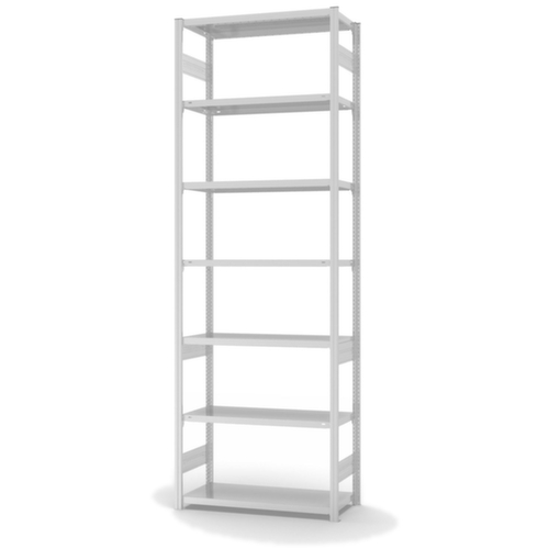 hofe Rayonnages enhofe treillis dans les constructions mi-lourdes, hauteur x largeur x profondeur 3000 x 1060 x 435 mm, 7 tablettes