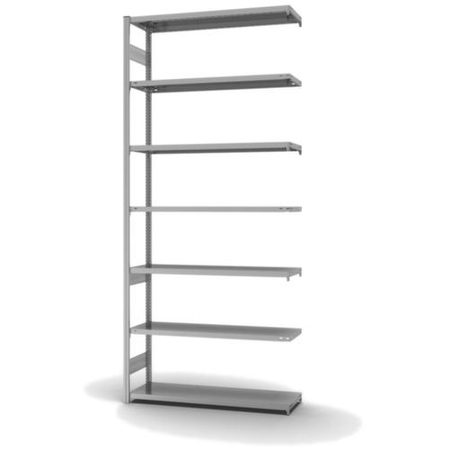 hofe Rayonnages enhofe treillis dans les constructions mi-lourdes, hauteur x largeur x profondeur 3000 x 1310 x 435 mm, 7 tablettes