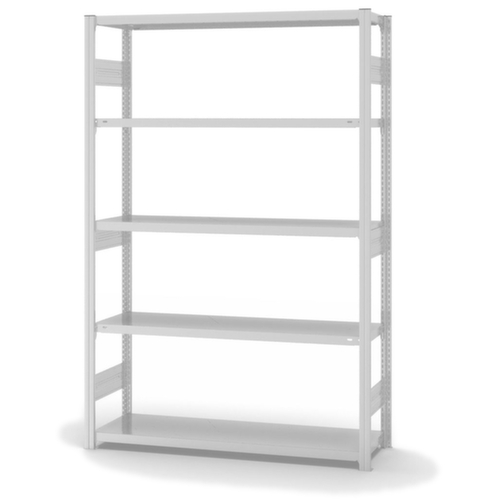 hofe Rayonnages en treillis dans la construction lourde, hauteur x largeur x profondeur 2000 x 1360 x 435 mm, 5 tablettes