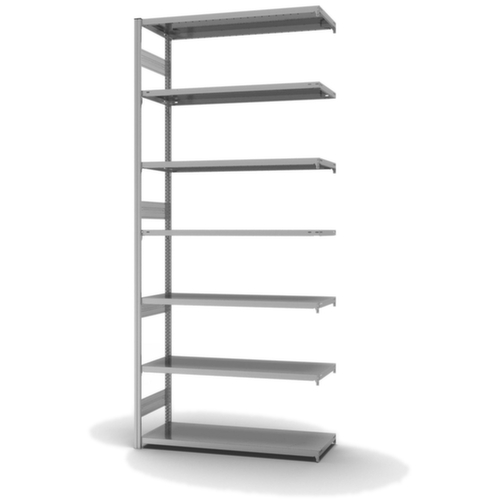 hofe Rayonnages en treillis dans la construction lourde, hauteur x largeur x profondeur 3000 x 1310 x 535 mm, 7 tablettes