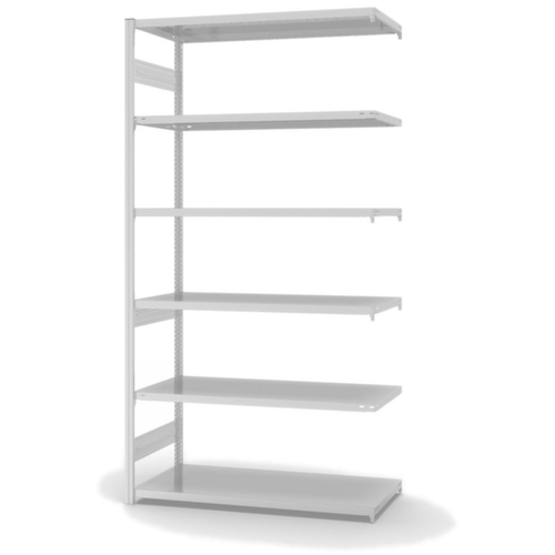 hofe Rayonnages en treillis dans la construction lourde, hauteur x largeur x profondeur 2500 x 1310 x 635 mm, 6 tablettes