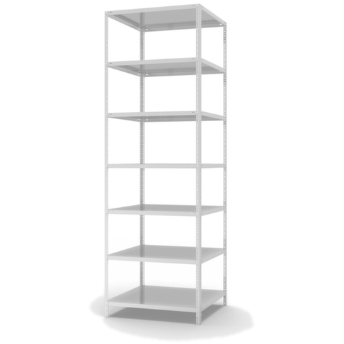 hofe Etagère à visser, 7 tablettes, RAL7035 gris clair