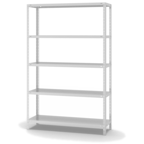 hofe Etagère à visser, 5 tablettes, RAL7035 gris clair