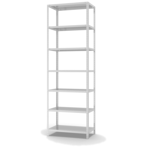 hofe Etagère à visser, 7 tablettes, RAL7035 gris clair