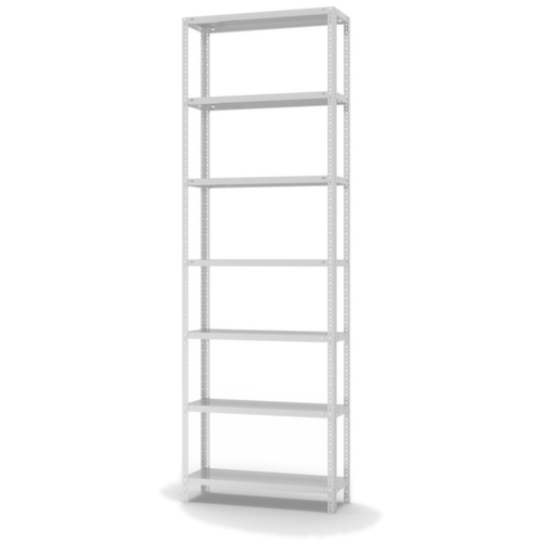 hofe Etagère à visser, 7 tablettes, RAL7035 gris clair