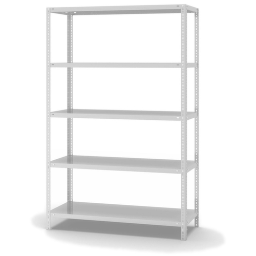 hofe Etagère à visser, 5 tablettes, RAL7035 gris clair