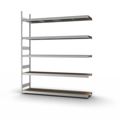 hofe Rayonnage grande largeur avec tablettes en bois