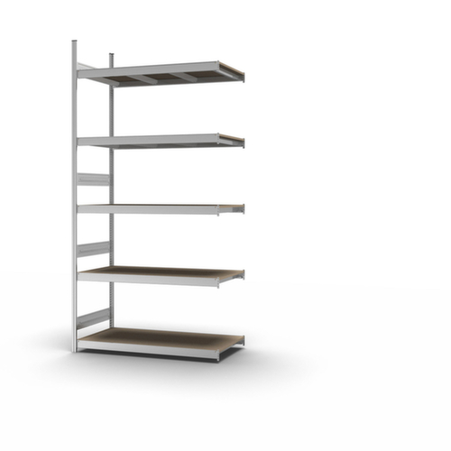 hofe Rayonnage grande largeur avec tablettes en bois