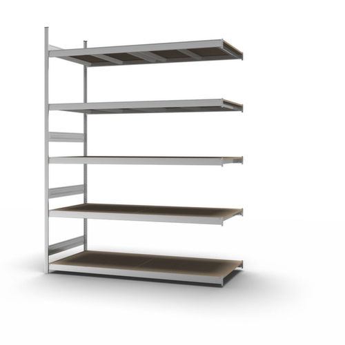 hofe Rayonnage grande largeur avec tablettes en bois