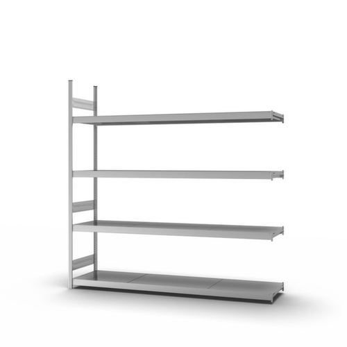 hofe Rayonnage grande largeur avec tablettes en acier