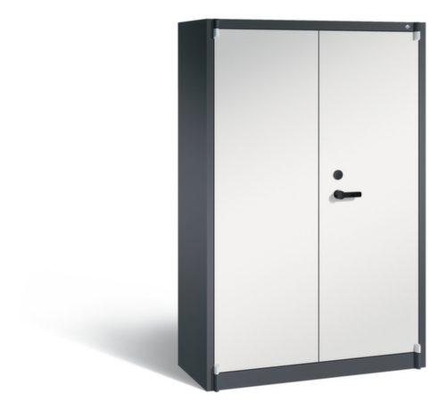 C+P Armoire haute sécurité de bureau avec 4 tablettes