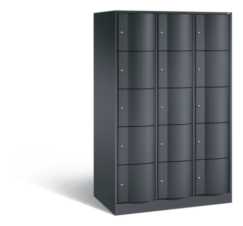 C+P armoire multicases Resisto, 15 compartiments