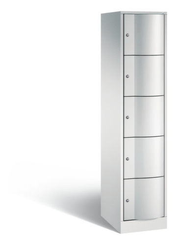 C+P armoire multicases Resisto, 5 compartiments
