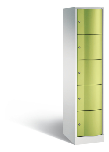 C+P armoire multicases Resisto, 5 compartiments