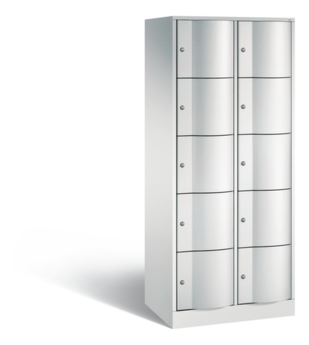 C+P armoire multicases Resisto, 10 compartiments