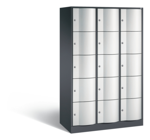 C+P armoire multicases Resisto, 15 compartiments