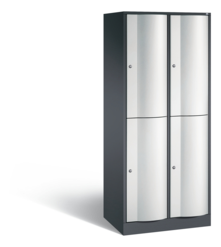 C+P armoire multicases Resisto, 4 compartiments