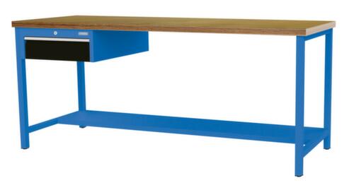 Bedrunka + Hirth Établi, 1 tiroir, 1/2 tablette