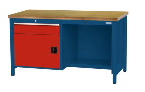 Bedrunka + Hirth Établi, 1 tiroir, 1 armoire, 1/2 tablette