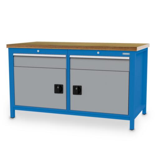 Bedrunka + Hirth Établi, 2 tiroirs, 2 armoires