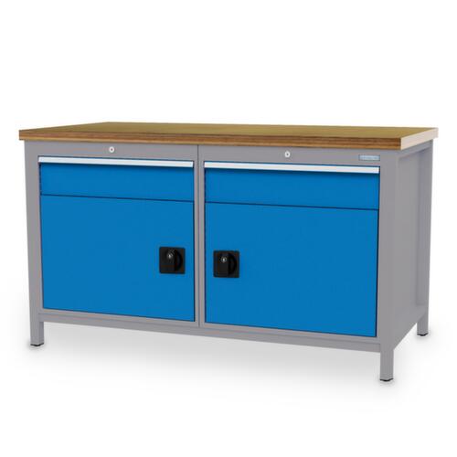 Bedrunka + Hirth Établi, 2 tiroirs, 2 armoires