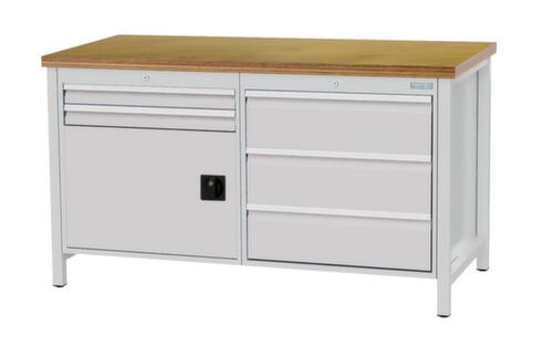 Bedrunka + Hirth Établi, 5 tiroirs, 1 armoire