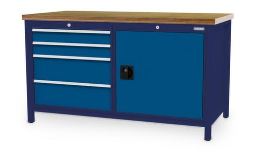 Bedrunka + Hirth Établi, 4 tiroirs, 1 armoire