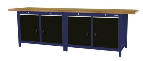 Bedrunka + Hirth Établi, 4 tiroirs, 4 armoires