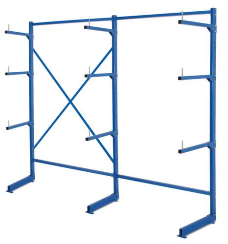 Rayonnage cantilever avec 4 niveaux de stockage
