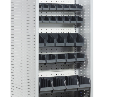 Treston bac à bec ESD, noir, profondeur 300 mm, polypropylène