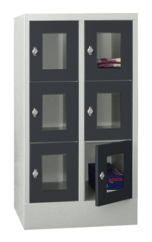 PAVOY armoire multicases Basis, 6 compartiments