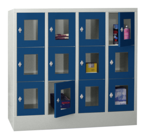PAVOY armoire multicases Basis, 12 compartiments