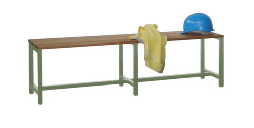 PAVOY Banc vestiaire Basis avec lames en bois