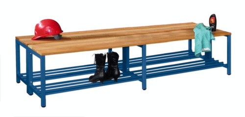 PAVOY Banc vestiaire Basis avec lames en bois