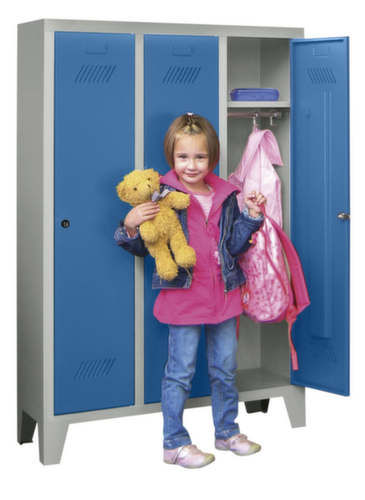 PAVOY Armoire vestiaire Basis pour écoles maternelles