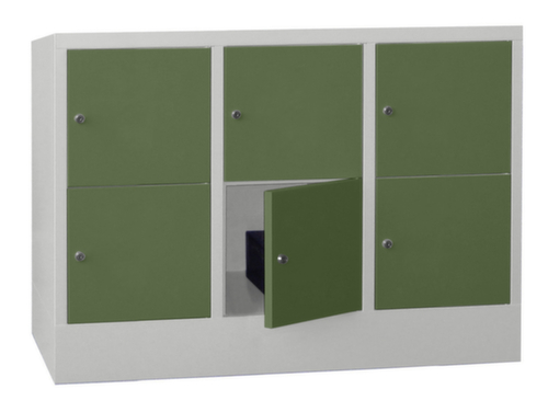 PAVOY armoire multicases Basis, 6 compartiments