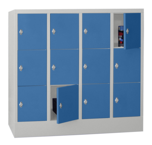 PAVOY armoire multicases Basis, 12 compartiments
