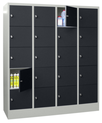 PAVOY armoire multicases Basis, 20 compartiments