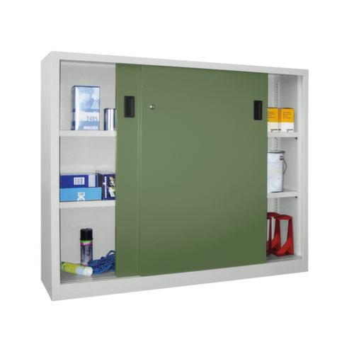 PAVOY Armoire à portes coulissantes pour bureau Basis