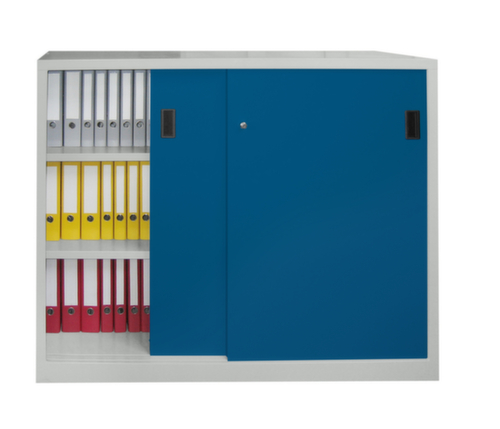 PAVOY Armoire à portes coulissantes pour bureau Basis