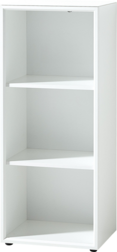 Rayonnage de bureau GW-MONTERIA, largeur 500 mm, 3 HC, blanc