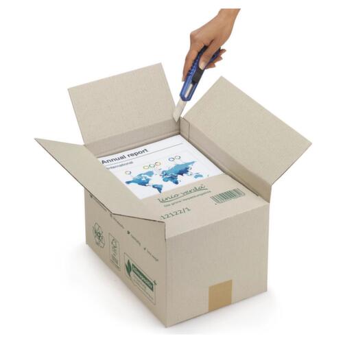 Caisse carton pliante en papier d’herbe réglable en hauteur
