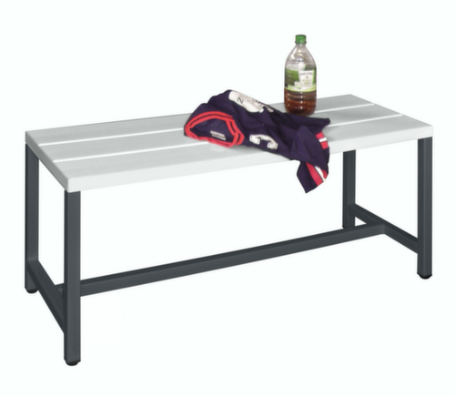 PAVOY Banc vestiaire Basis avec lames en plastique
