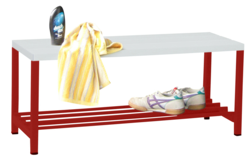 PAVOY Banc vestiaire Basis avec lames en plastique