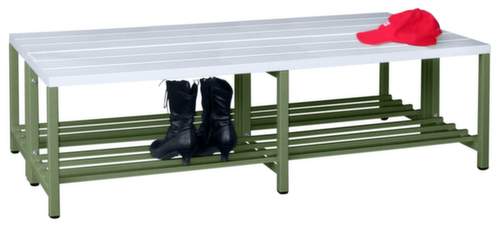 PAVOY Banc vestiaire Basis avec lames en plastique